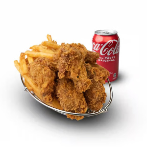 Chicken Wing Meal (5 pcs)