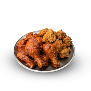 Half Original & Half Seasoned Chicken