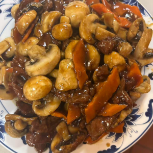Beef with Mushrooms