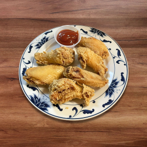 Fried Chicken Wings (6 pcs)