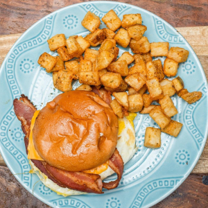 Classic Double Egger Sandwich