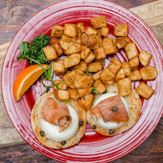 Smoked Salmon Benny