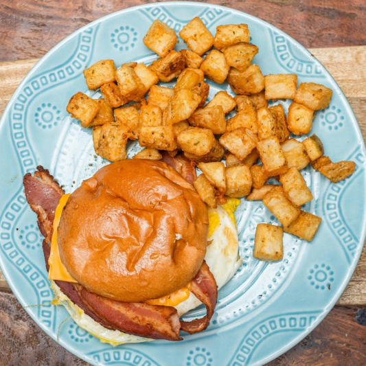 Classic Double Egger Sandwich
