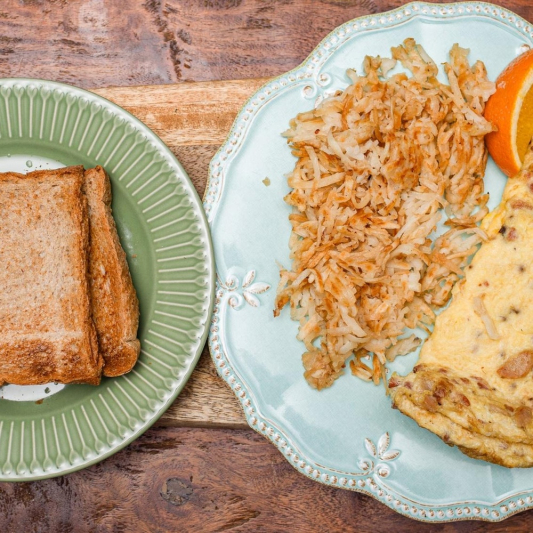 Meat Lover&rsquo;s Omelette
