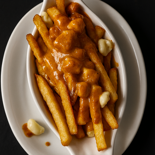 Butter Paneer Masala Poutine