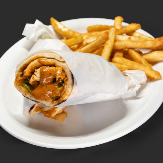 Butter Chicken Wrap