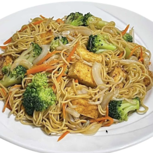 VG8. Cantonese Chow Mein with Veggies & Tofu