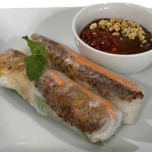 A2. Grilled Pork Fresh Rolls (2 pcs)