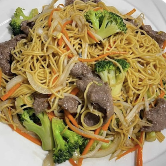 S3. Beef Cantonese Chow Mein