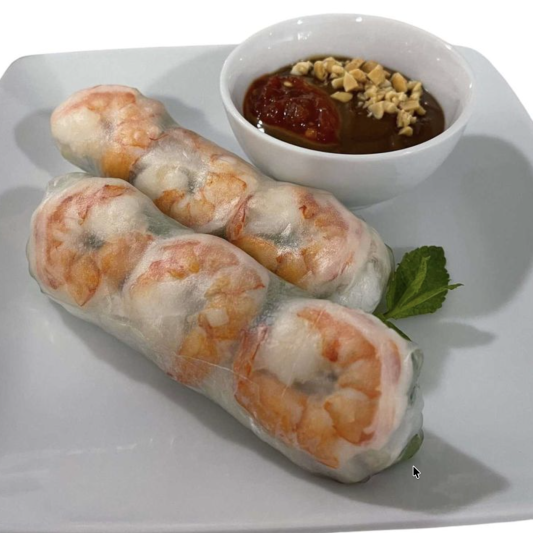 A1. Shrimp & Pork Fresh Rolls (2 pcs)