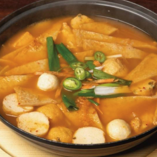Spicy Fish Cake Soup