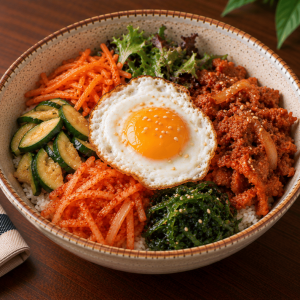 Korean Spicy Pork Bibimbap