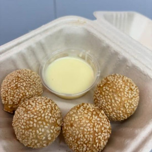 Boules de s&eacute;same aux haricots rouges