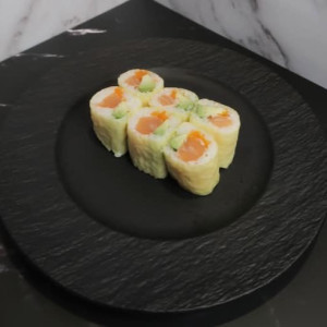 Salmon-Mame (6 pcs)