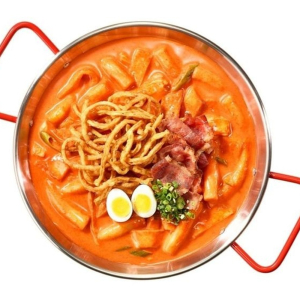 Rose Topokki Soup 로제 떡볶이