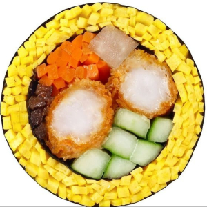Keto Gimbap 키토 새우튀김 김밥