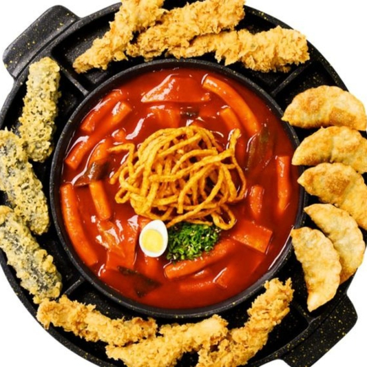 Jaws Combo 떡볶이+치킨+김말이+만두