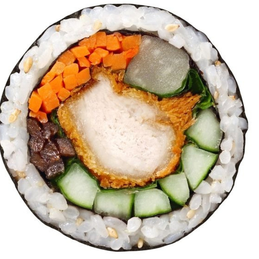 Pork Cutlet Gimbap 돈가스 김밥