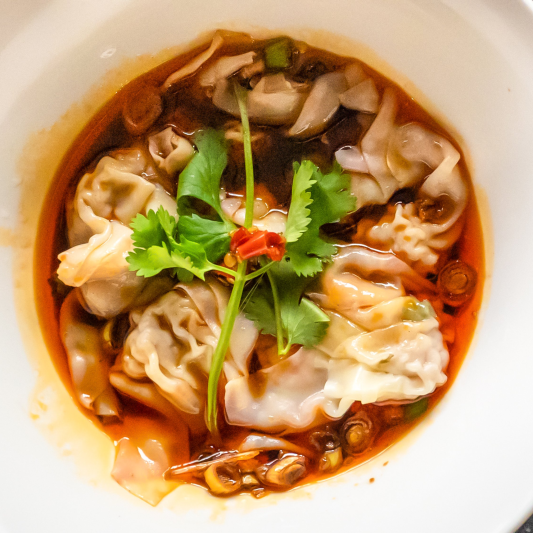 11. Wonton in Chili Sauce 红油抄手