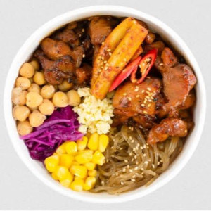 Spicy Chicken Cupbop (Halal)