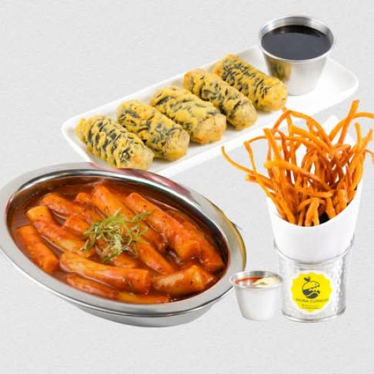 Tteokbokki (Rice Cake) Combo