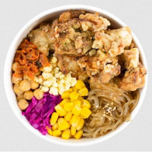 Fried Chicken Cupbop (Halal)