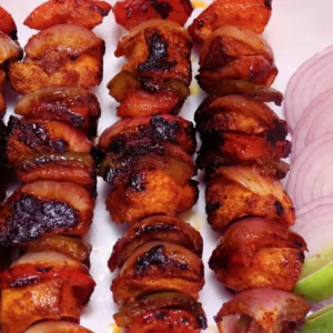 Chachlyk de poulet / Chicken Shashlik