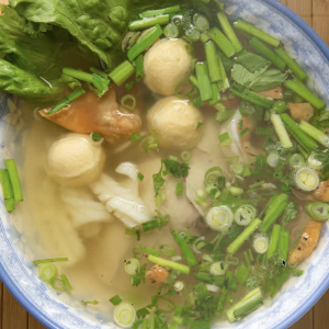 28. Special Rice Noodle Soup / Hủ Tiếu Dai Đặc Biệt