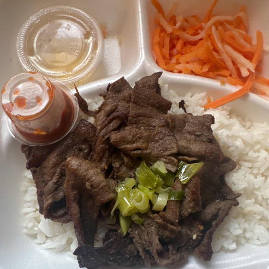 13. Charbroiled Beef Rice / Com Bo Nuong