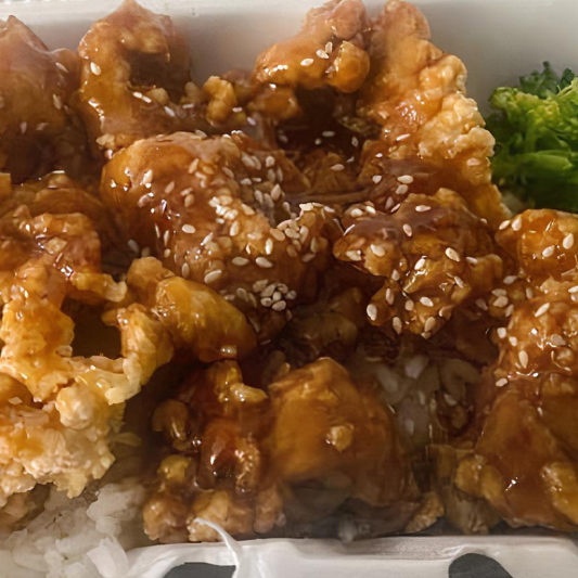 35. Orange Chicken