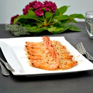 S6. Foil Box Flaming Shrimps 锡纸火焰虾