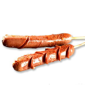 V8. Grilled Ham Sausages (2 pcs) 王中王烤肠 