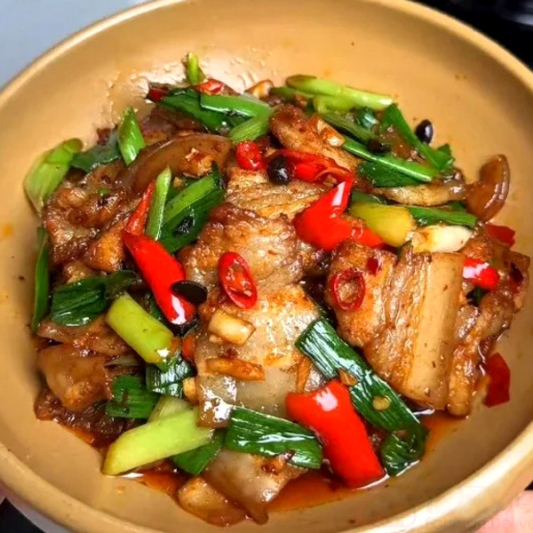 H6. Sichuan Twice Cooked Pork 大刀回锅肉