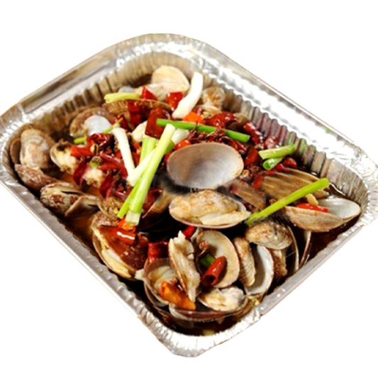 S5. Foil Box Garlic Clamps 锡纸花蛤