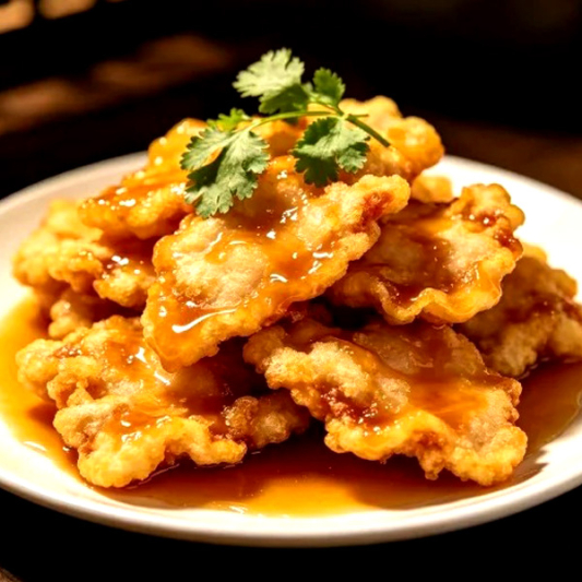 H29. Traditional Sweet and Sour Crispy Pork 老式锅包肉