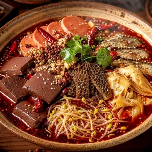 H4. Chongqing Spicy Blood Hotpot 重庆毛血旺