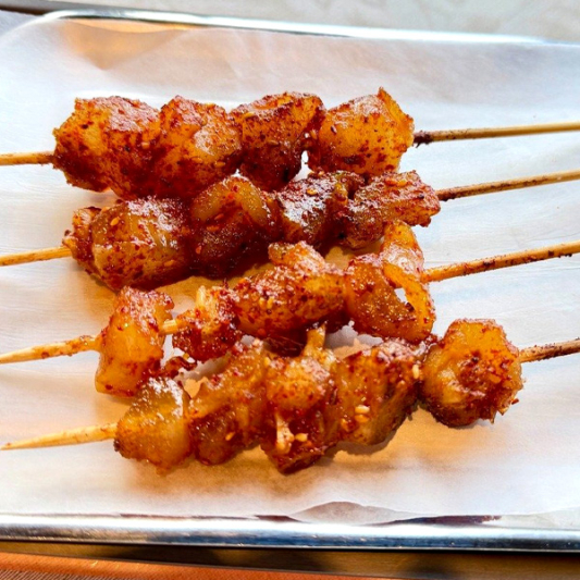 B6. Grilled Beef Tendon (4 pcs) 烤熟筋 