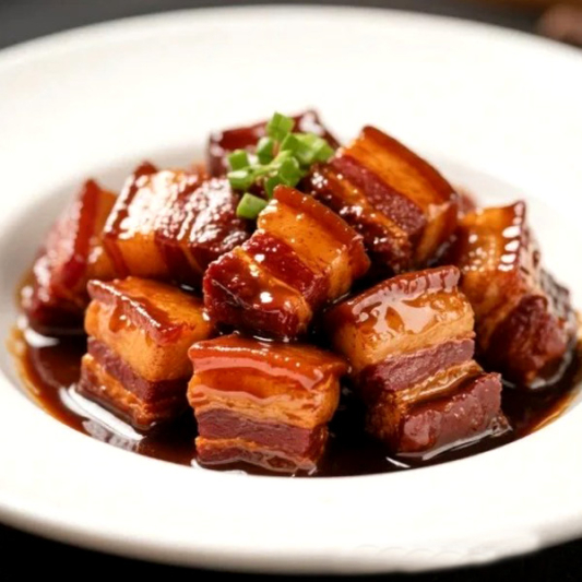 H24. Red-Braised Pork Belly 毛氏红烧肉