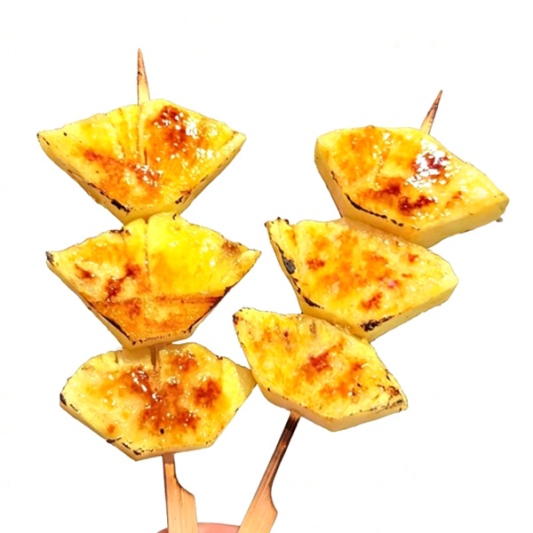 V6. Grilled Pineapple (2 pcs) 碳烤菠萝