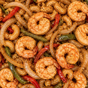 Macaroni aux crevettes / Shrimp Macaroni