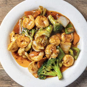 Shrimp Oriental Platter