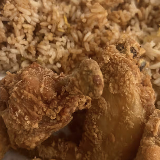 A17b. Chicken Wings (6 pcs) with Fried Rice