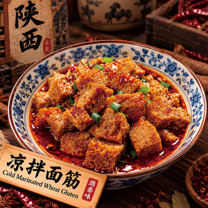 Cold Marinated Wheat Gluten / 凉拌面筋