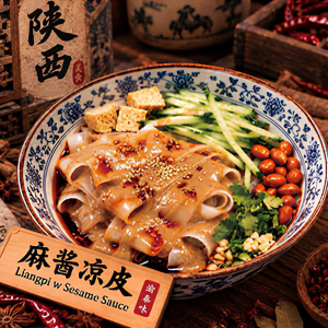 Sesame Sauce Cold Noodles / 麻酱凉皮
