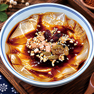 Brown Sugar Ice Jelly / 冰粉