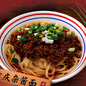 Chongqing Minced Pork Noodles / 重庆杂酱面