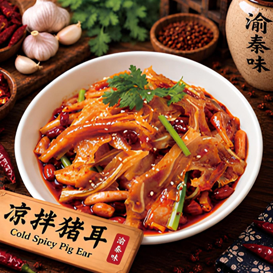 Cold Spicy Pig Ear / 凉拌猪耳
