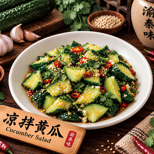 Cucumber Salad / 凉拌黄瓜
