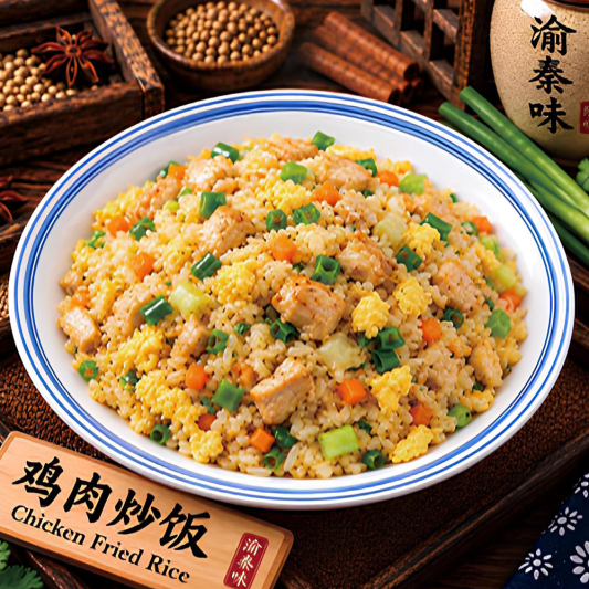 Chicken Fried Rice / 鸡肉炒饭