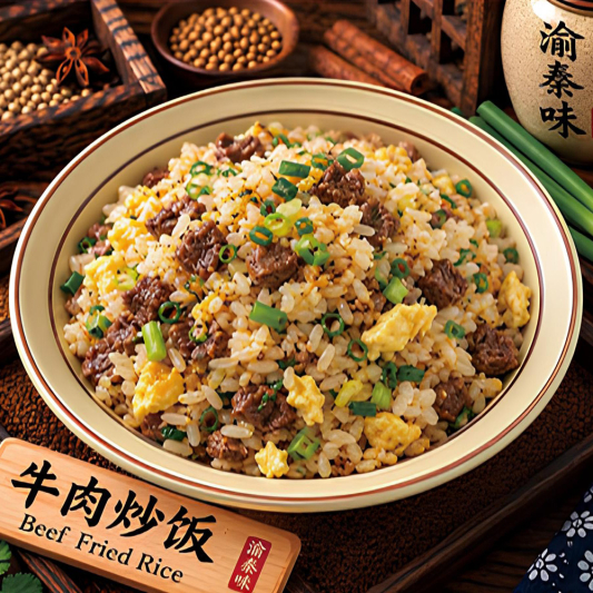 Beef Fried Rice / 牛肉炒饭